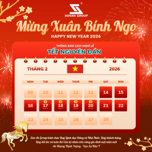 Thông báo nghỉ tết Sơn An Group