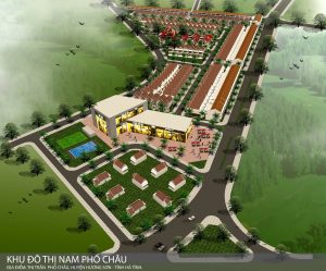 Layout Khu đô thị Nam Phố Châu