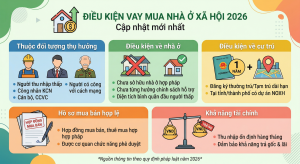 Điều kiện vay mua nhà ở xã hội 2026
